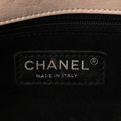 Chanel Calfskin Chevron Small Surpique Flap Beige 6 of 11