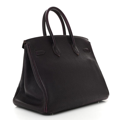 Hermes Togo Birkin 35 Raisin 3 of 11