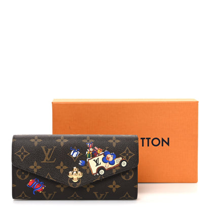 Louis Vuitton Monogram House Mascot Sarah Wallet NM Iced Gold 7 of 7