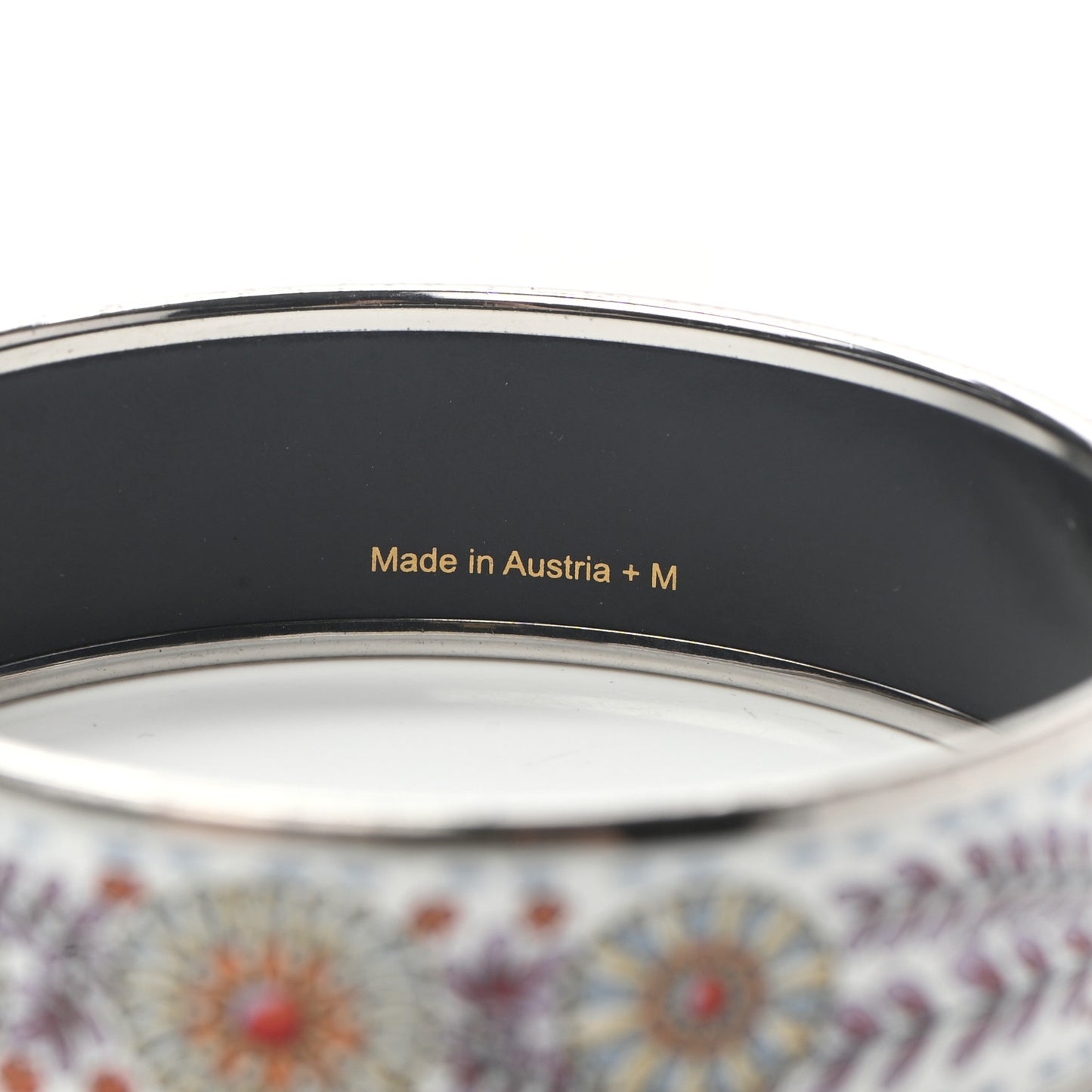 Enamel Printed Wide Bracelet 70