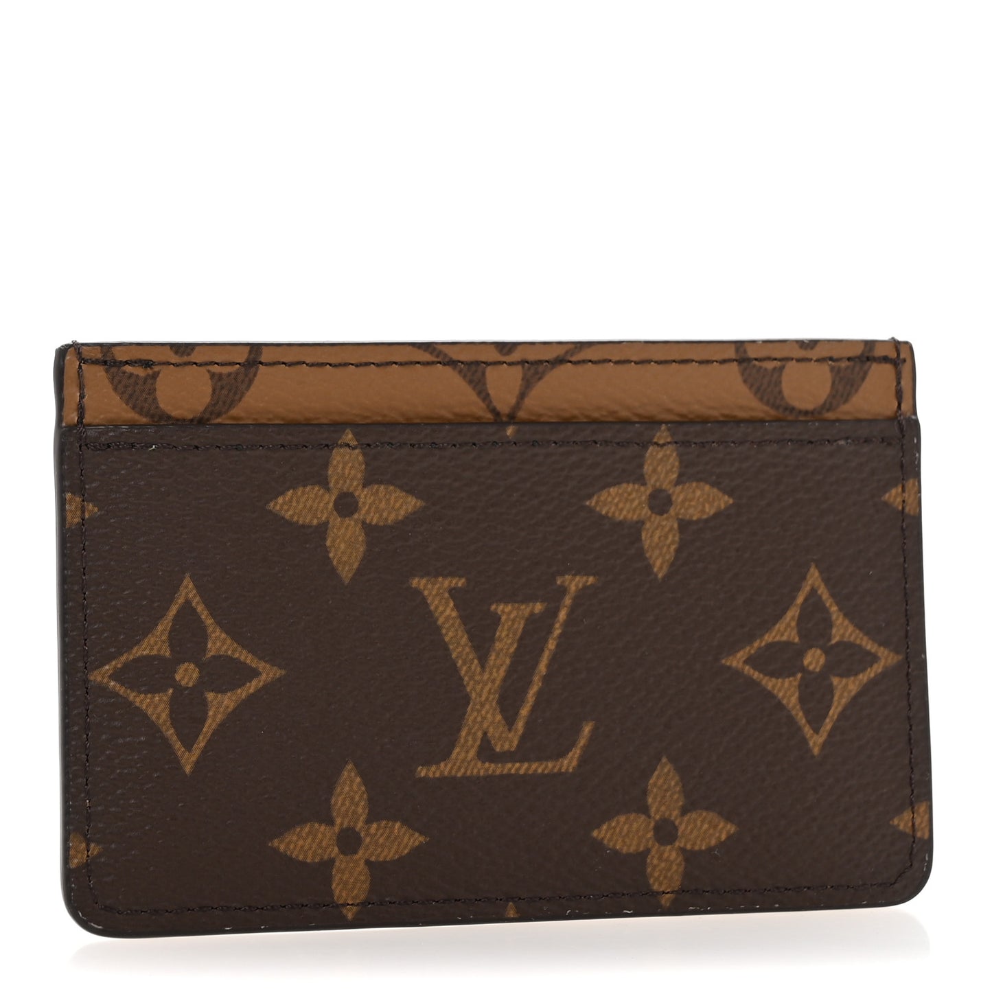 Reverse Monogram Card Holder