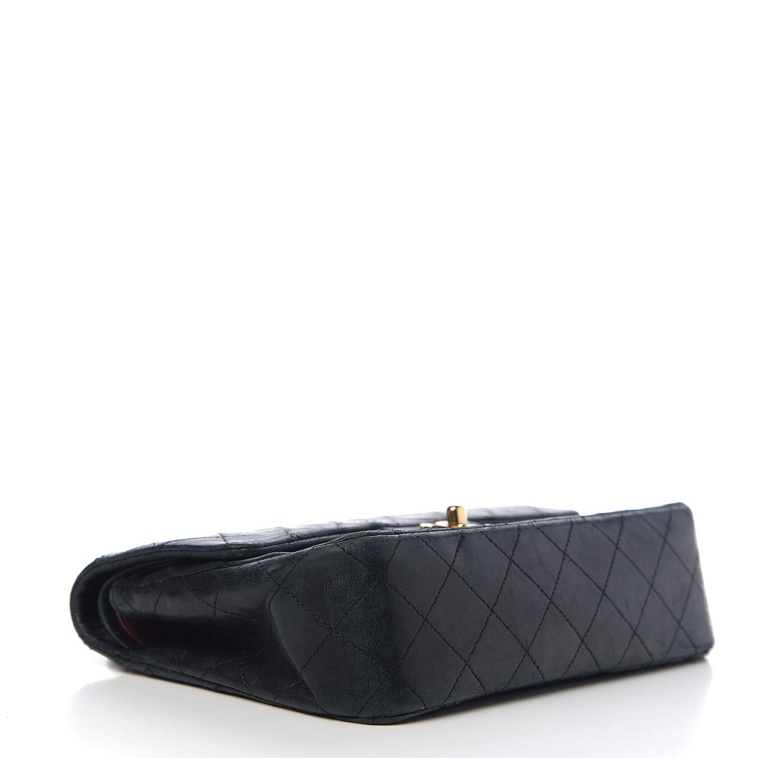 Chanel Lambskin Quilted Small Double Flap Black 3 of 10