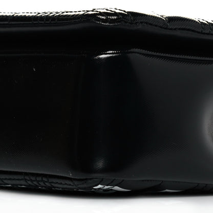 Burberry Patent Quilted Horseferry Print Small Lola Bag Black 10 of 12