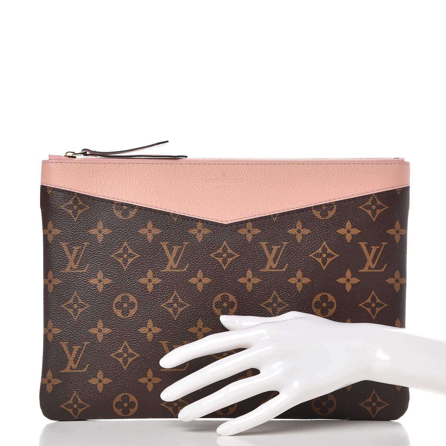 Louis Vuitton Monogram Daily Pouch Rose Poudre 2 of 8