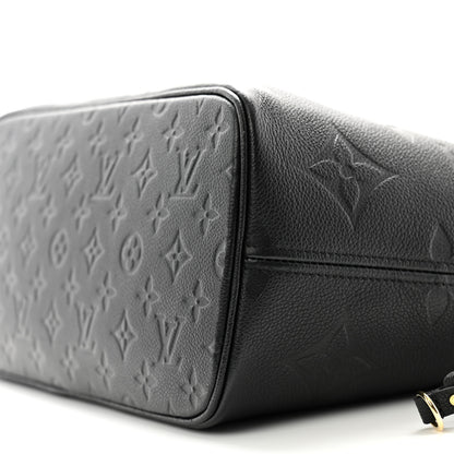 Louis Vuitton Empreinte Monogram Giant Neverfull MM Black 10 of 10
