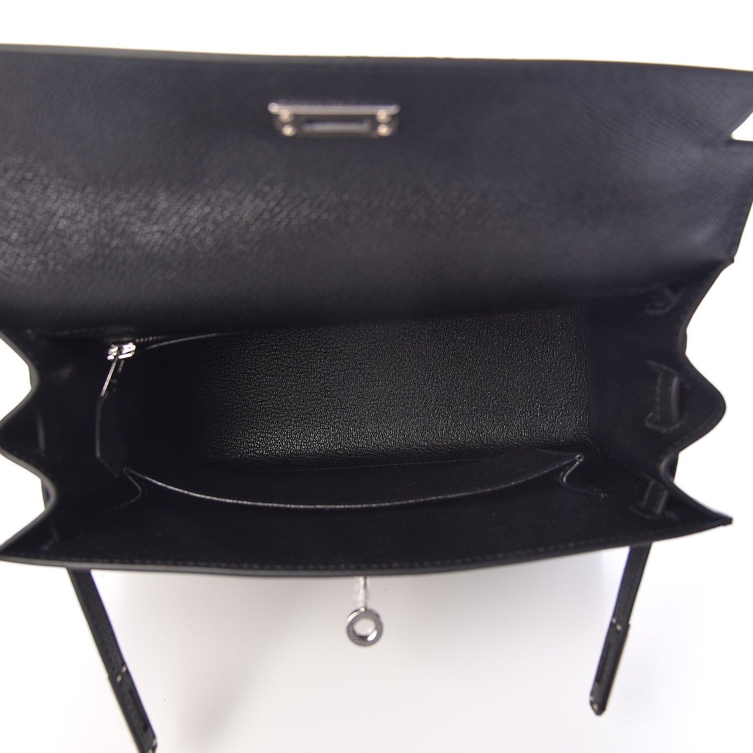 Hermes Epsom Kelly Sellier 25 Black 14 of 38