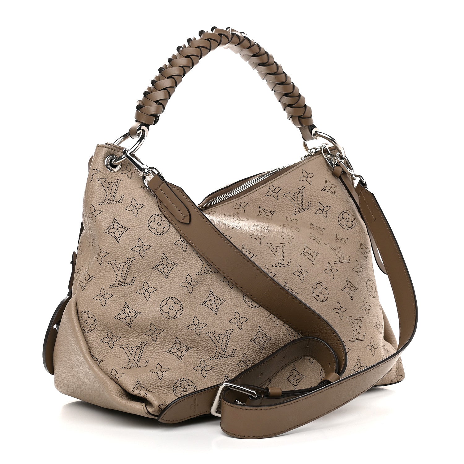 Louis Vuitton Mahina Beaubourg Hobo MM Galet 3 of 12