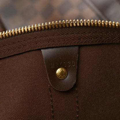 Louis Vuitton Damier Ebene Keepall Bandouliere 55 6 of 9