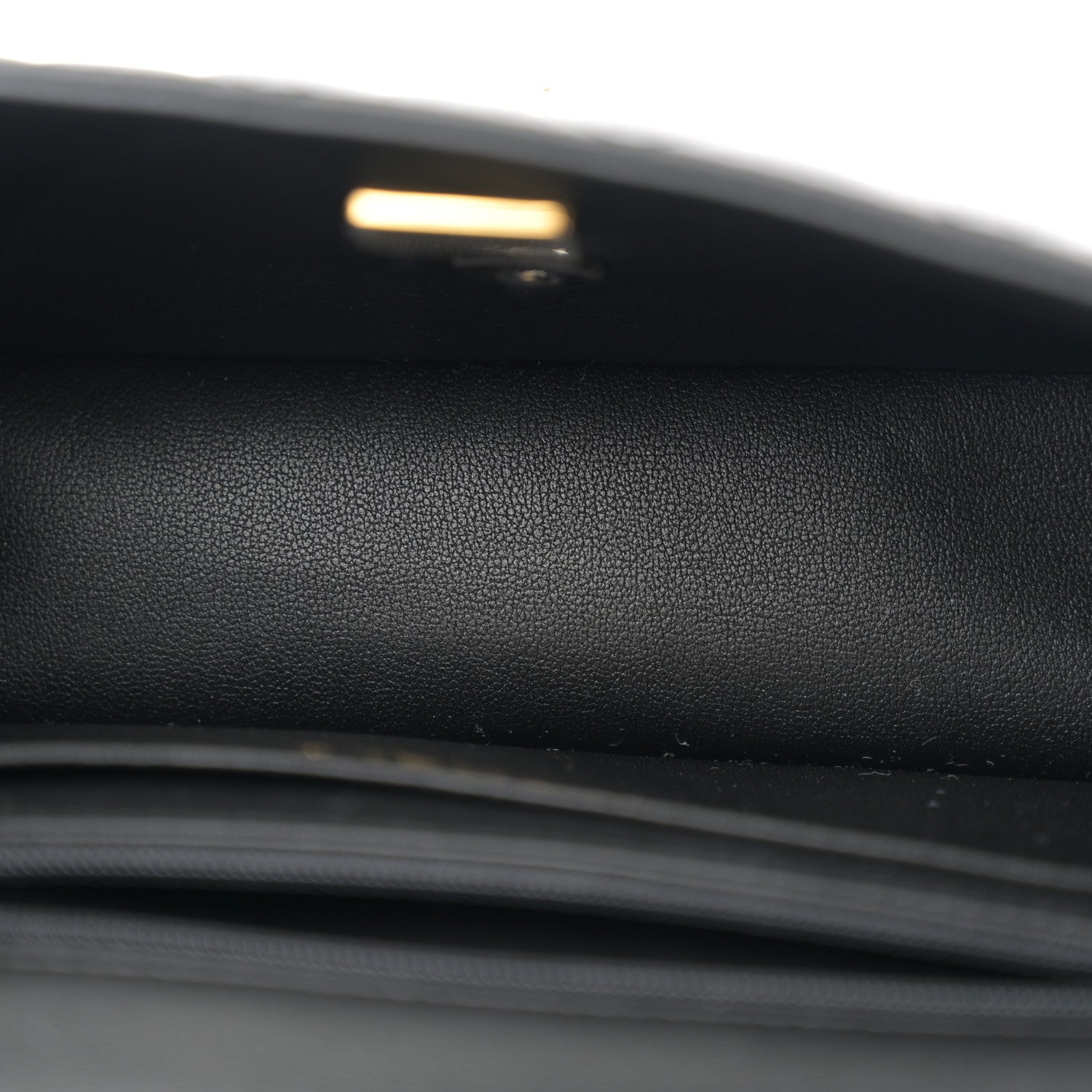 Chanel Lambskin Quilted Mini Top Handle Rectangular Flap Black 5 of 11