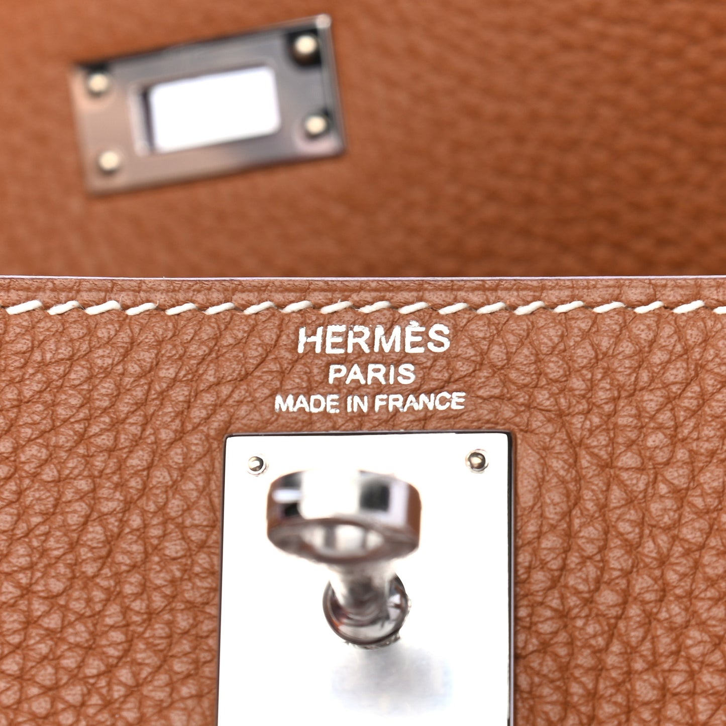 Taurillon Clemence Kelly Ado Backpack Gold