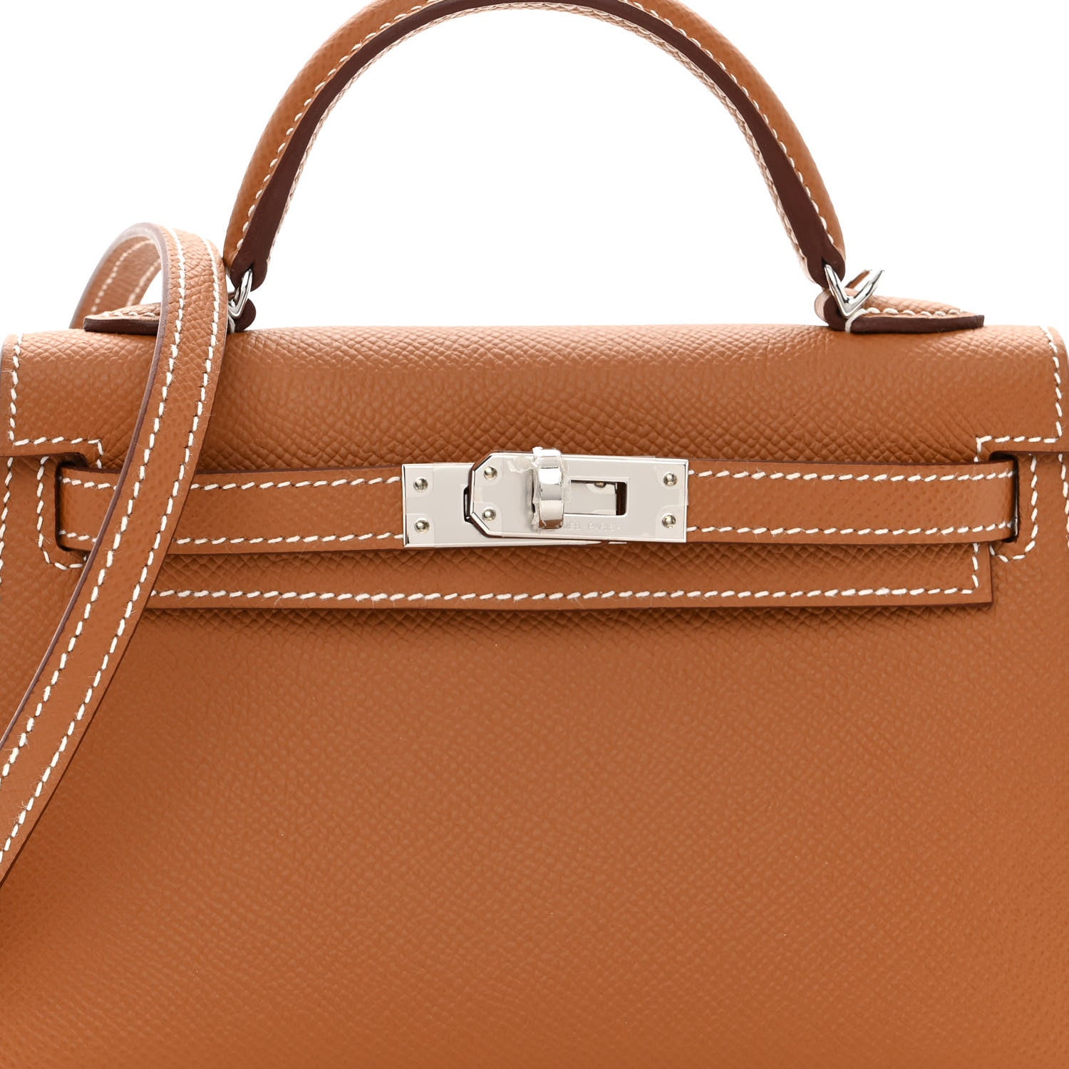 Hermes Epsom Mini Kelly Sellier 20 Gold 8 of 12