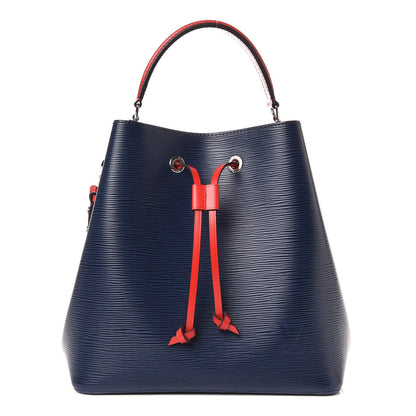 Louis Vuitton Epi Neonoe Indigo Coquelicot 1 of 10
