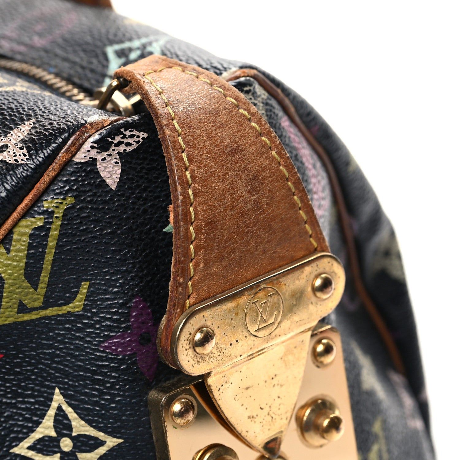 Louis Vuitton Monogram Multicolor Speedy 30 Black 14 of 17