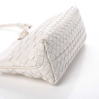 Bottega Veneta Nappa Intrecciato Mini Shoulder Bag White 17 of 19