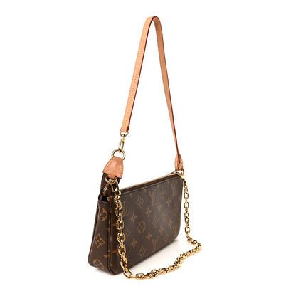Louis Vuitton Monogram Chain Pochette Accessories 3 of 10