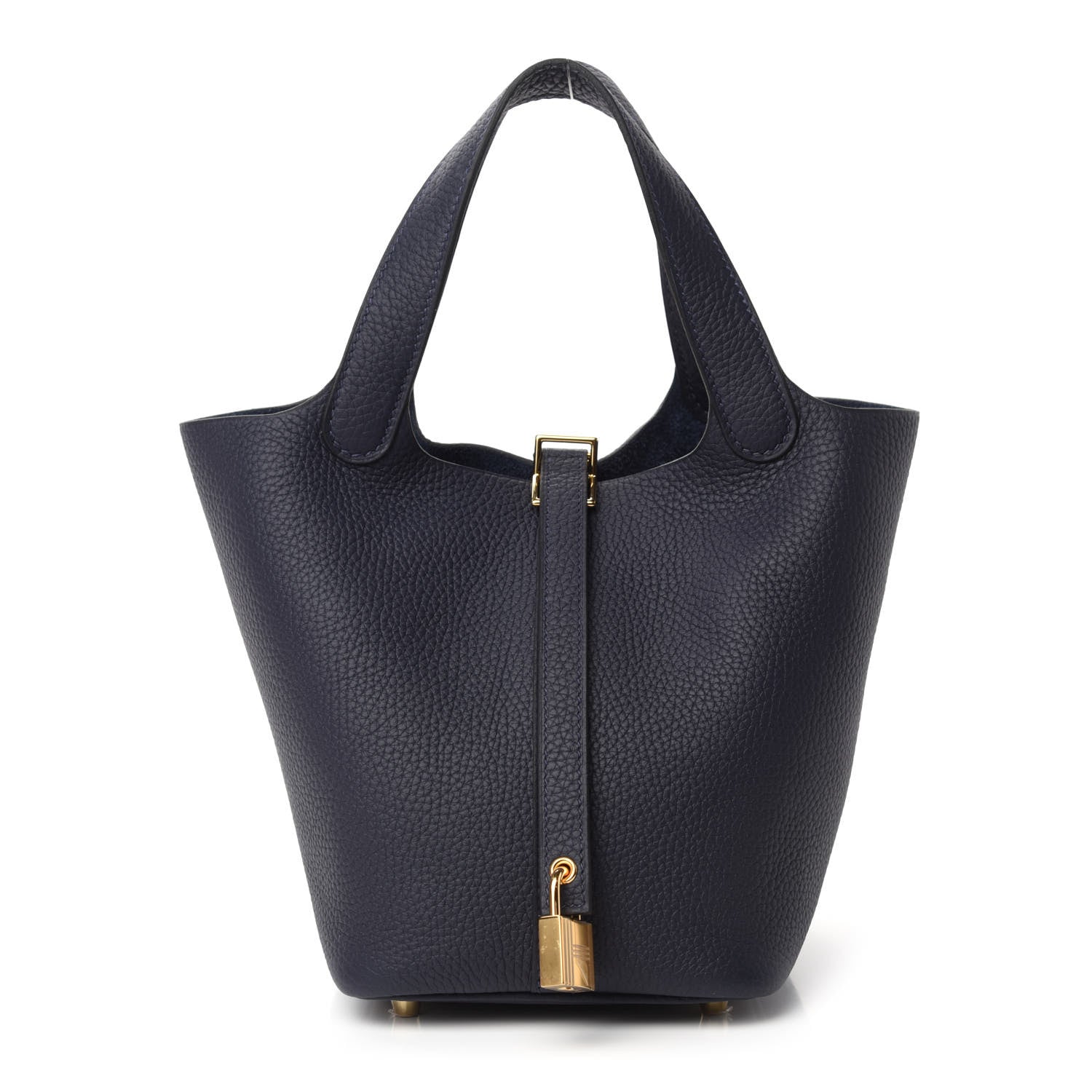 Hermes Taurillon Clemence Picotin Lock 18 PM Bleu Nuit 1 of 11