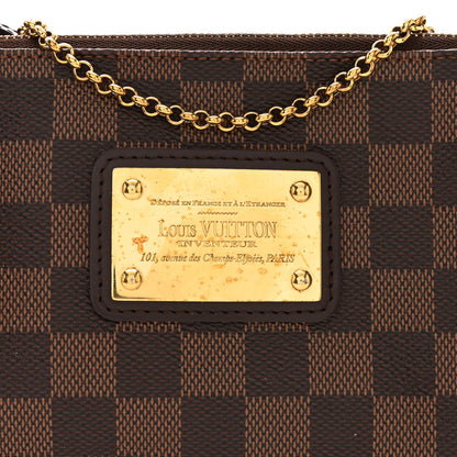 Louis Vuitton Damier Ebene Eva Clutch 7 of 10