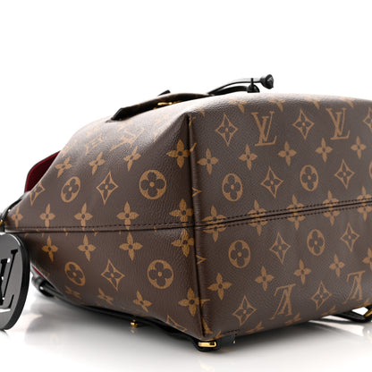 Louis Vuitton Monogram Montsouris PM Black 8 of 10