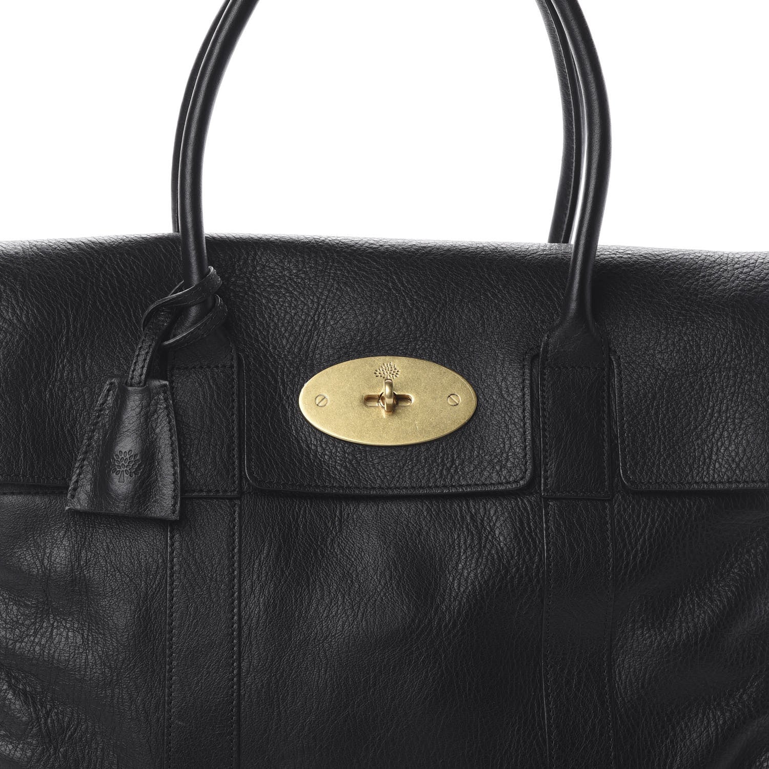 Mulberry Natural Leather Bayswater Black 9 of 9