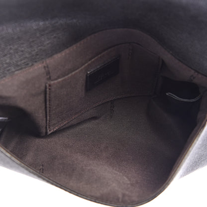 Fendi Vitello Elite Flap Crossbody Bag Black 5 of 11