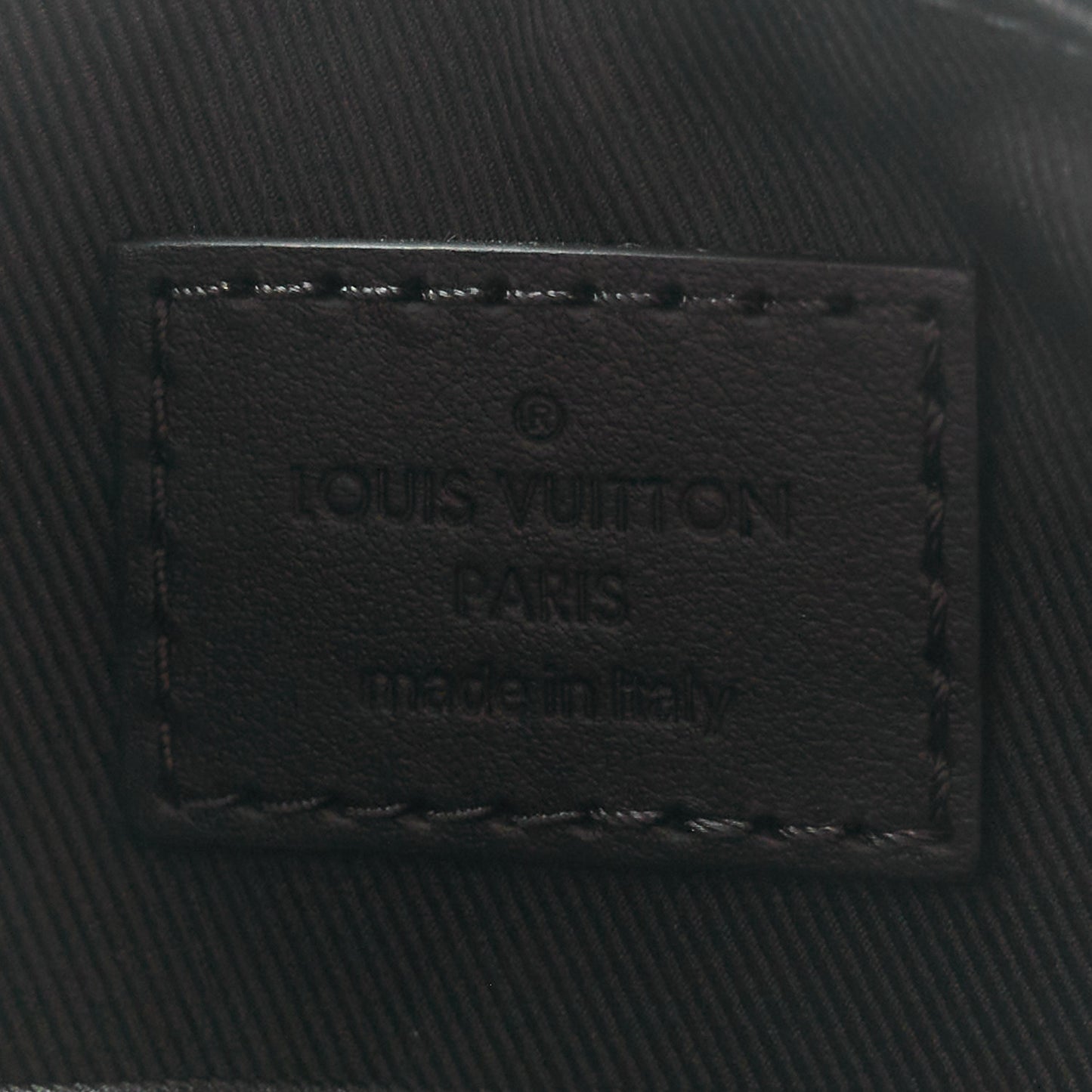 Monogram Seal City Keepall Black