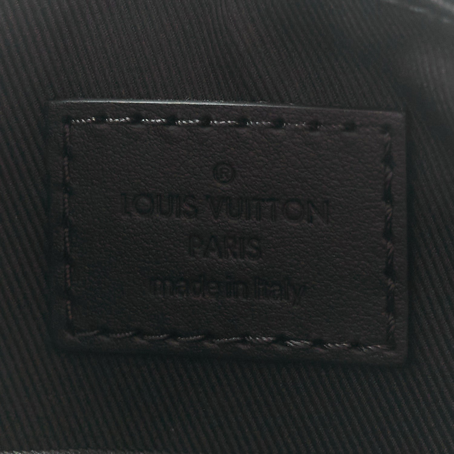 Louis Vuitton Monogram Seal City Keepall Black 6 of 10