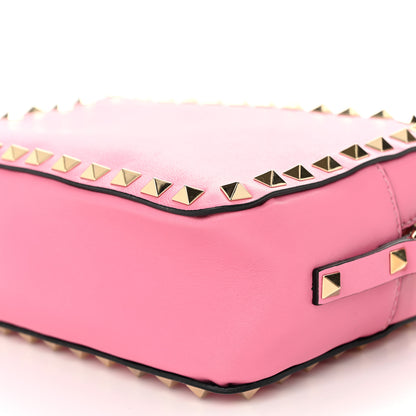 Valentino Garavani Calfskin Rockstud Camera Crossbody Bag Pink 10 of 10