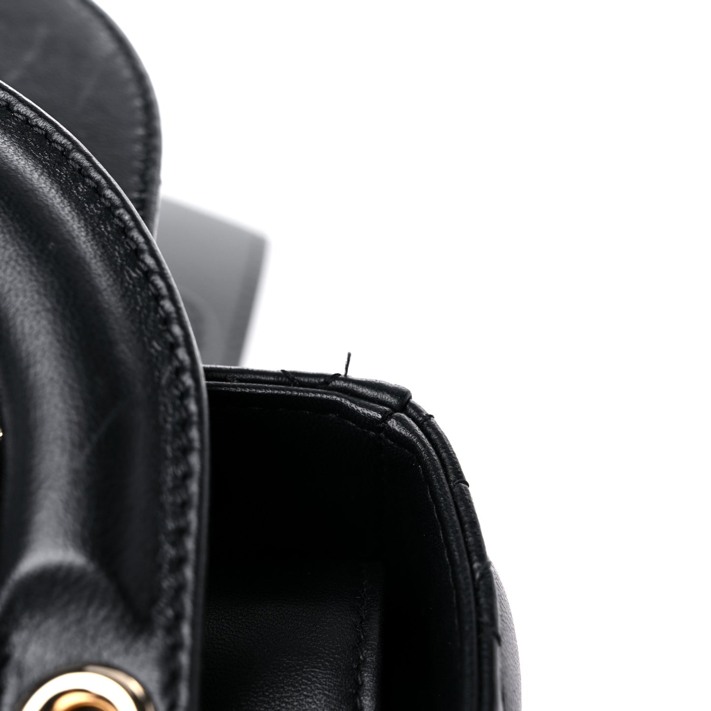 Lambskin Cannage Small Lucky Badges My Lady Dior Black