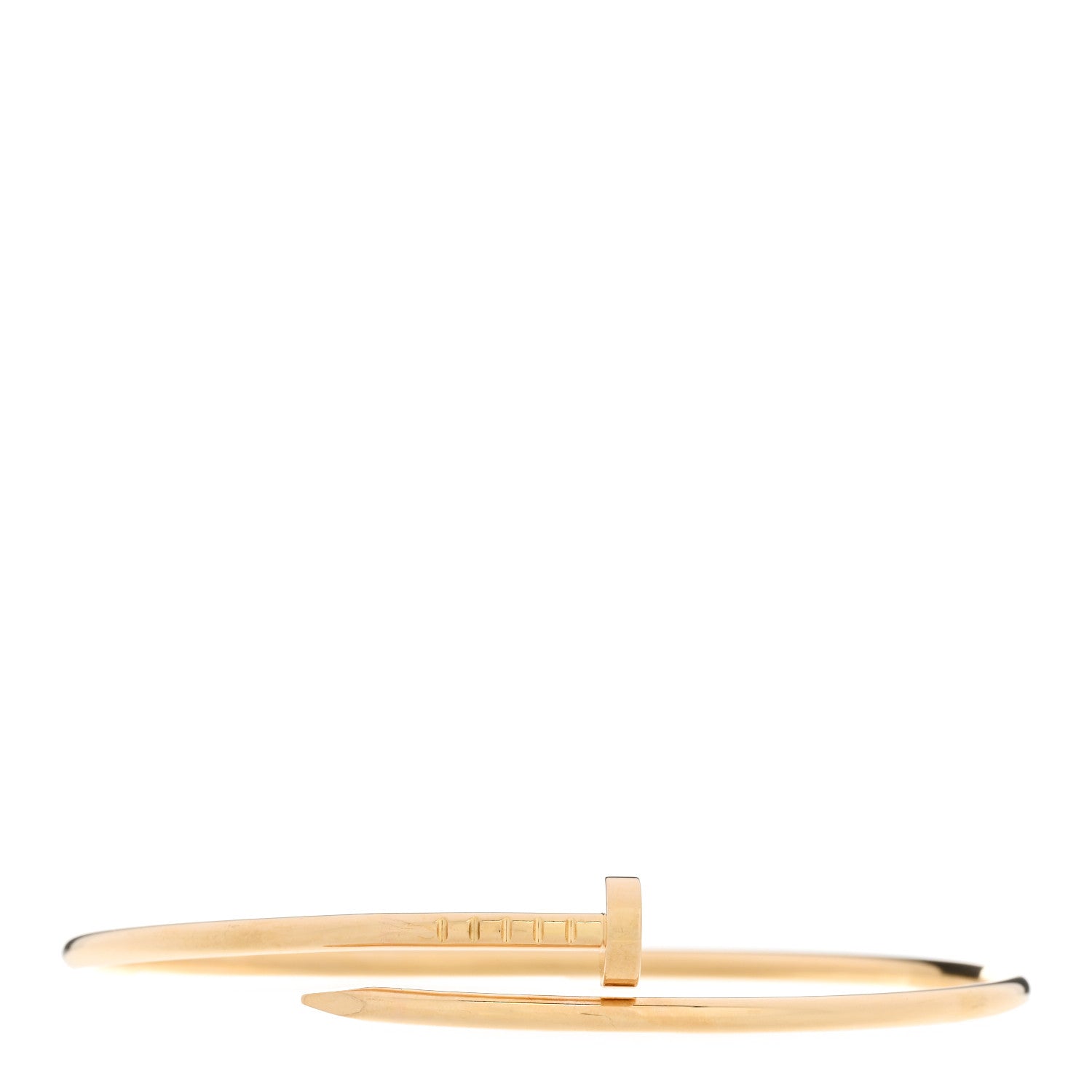 Cartier 18K Yellow Gold Small Juste Un Clou Bracelet 19 1 of 4