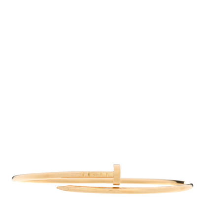 Cartier 18K Yellow Gold Small Juste Un Clou Bracelet 19 1 of 4
