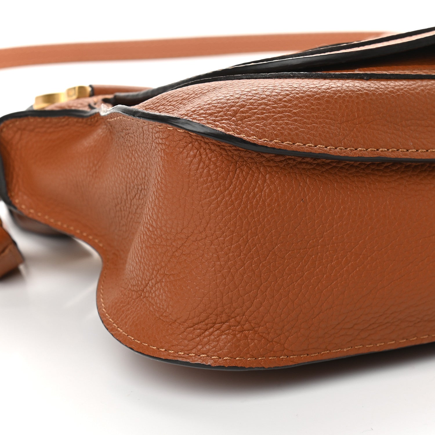 Chloe Calfskin Small Marcie Satchel Tan 8 of 9