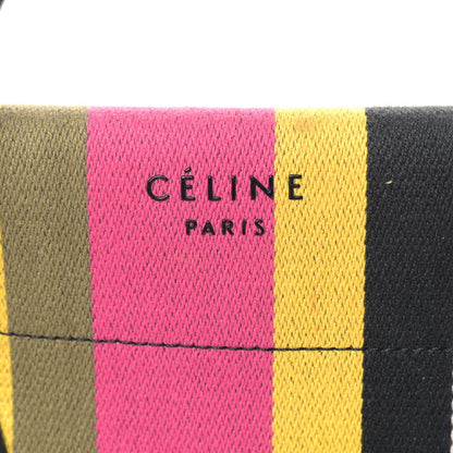 Celine Canvas Striped Medium Phantom Luggage Multicolor 5 of 13