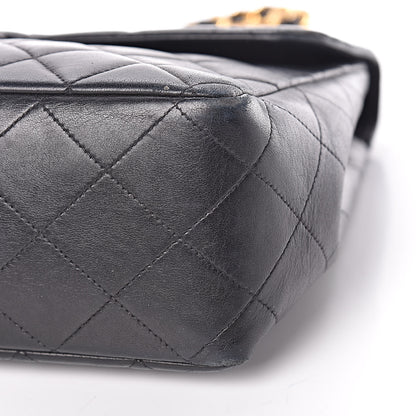 Chanel Lambskin Quilted Jumbo Single Flap Black 22 of 22