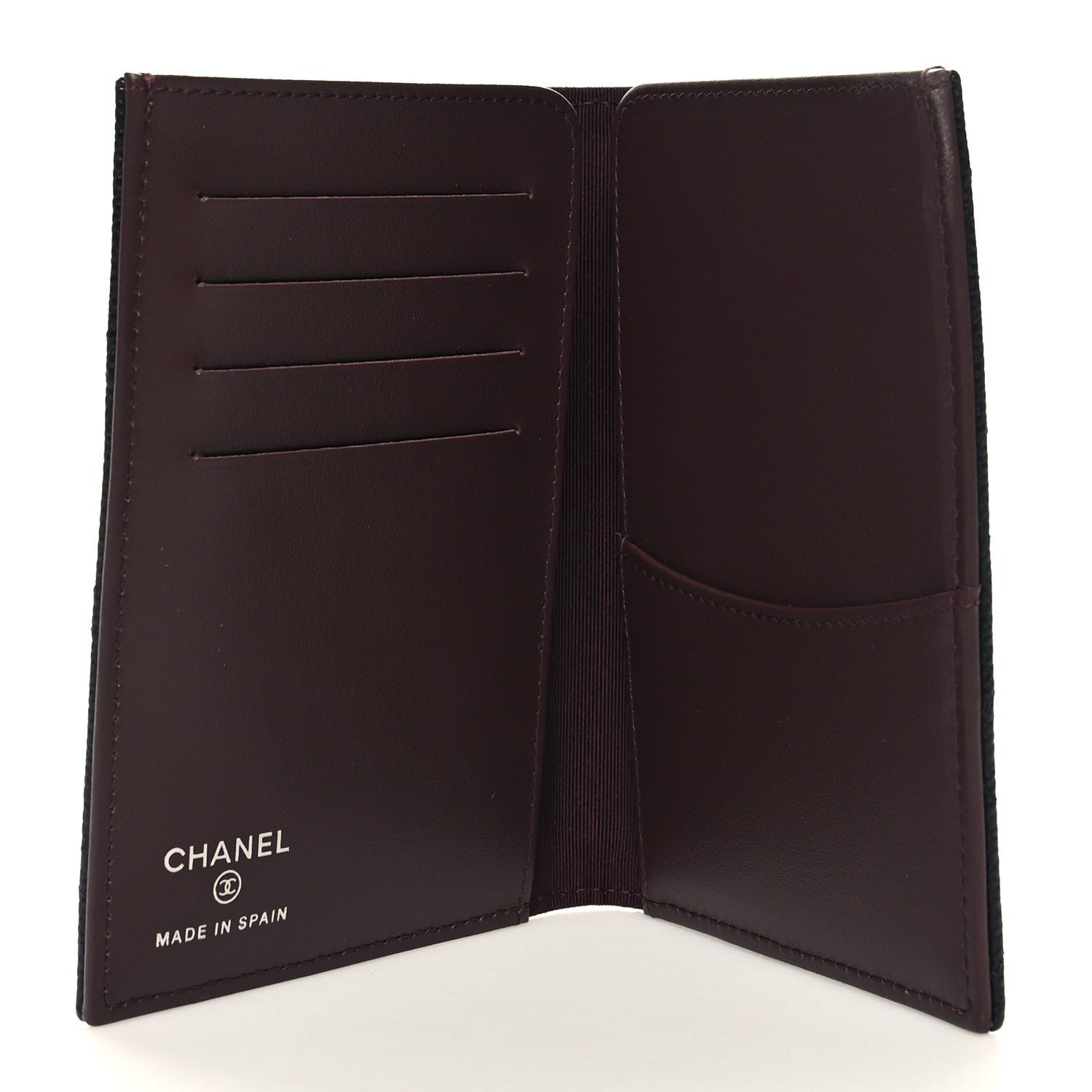 Chanel Caviar Quilted Passport Holder Black 5 of 9