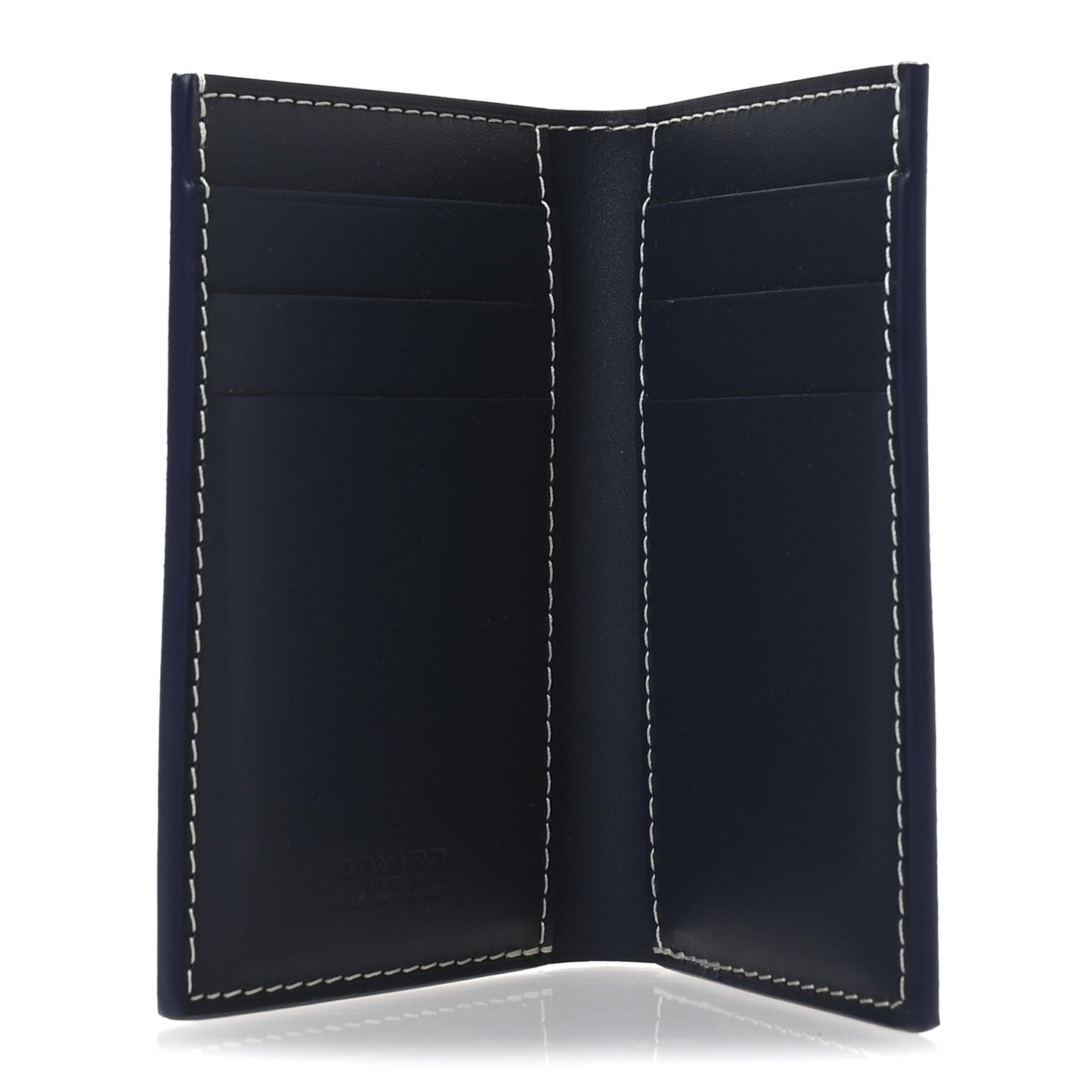 Goyardine Saint Pierre Card Holder Navy