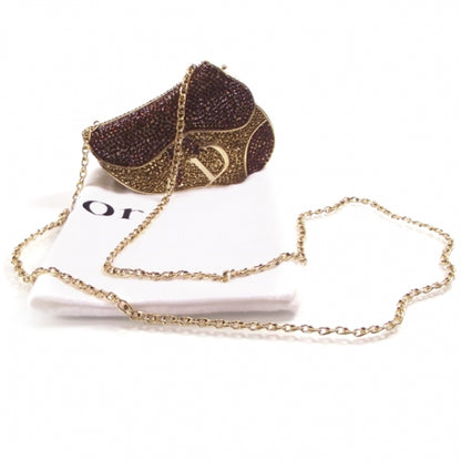 Christian Dior Jeweled Crystal Saddle Evening Bag 2 of 6