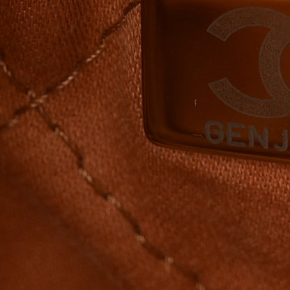 Chanel Shiny Calfskin Quilted Chanel 22 Camel 7 of 10