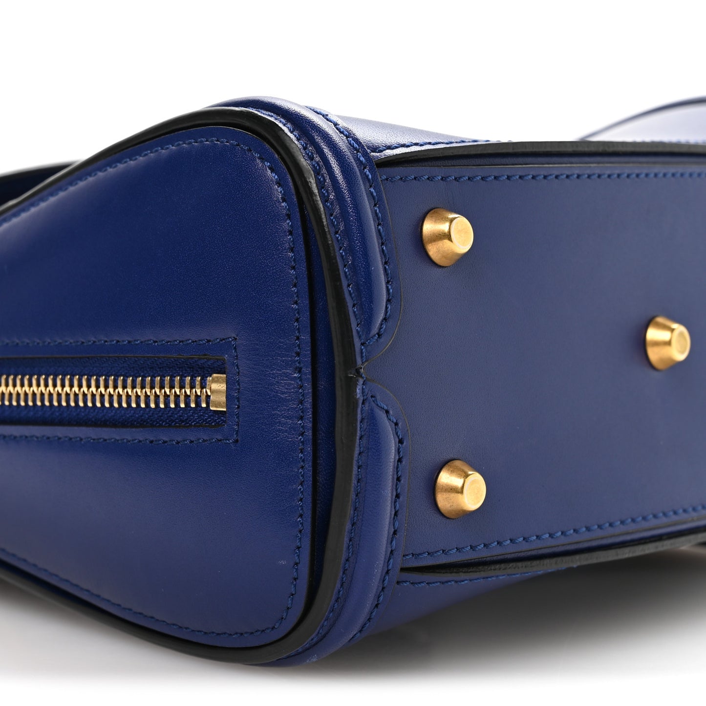 Calfskin Mini Heroine Royal Blue