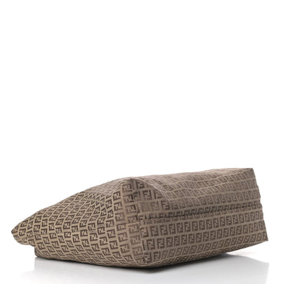 Fendi Zucchino Tote Brown 3 of 7