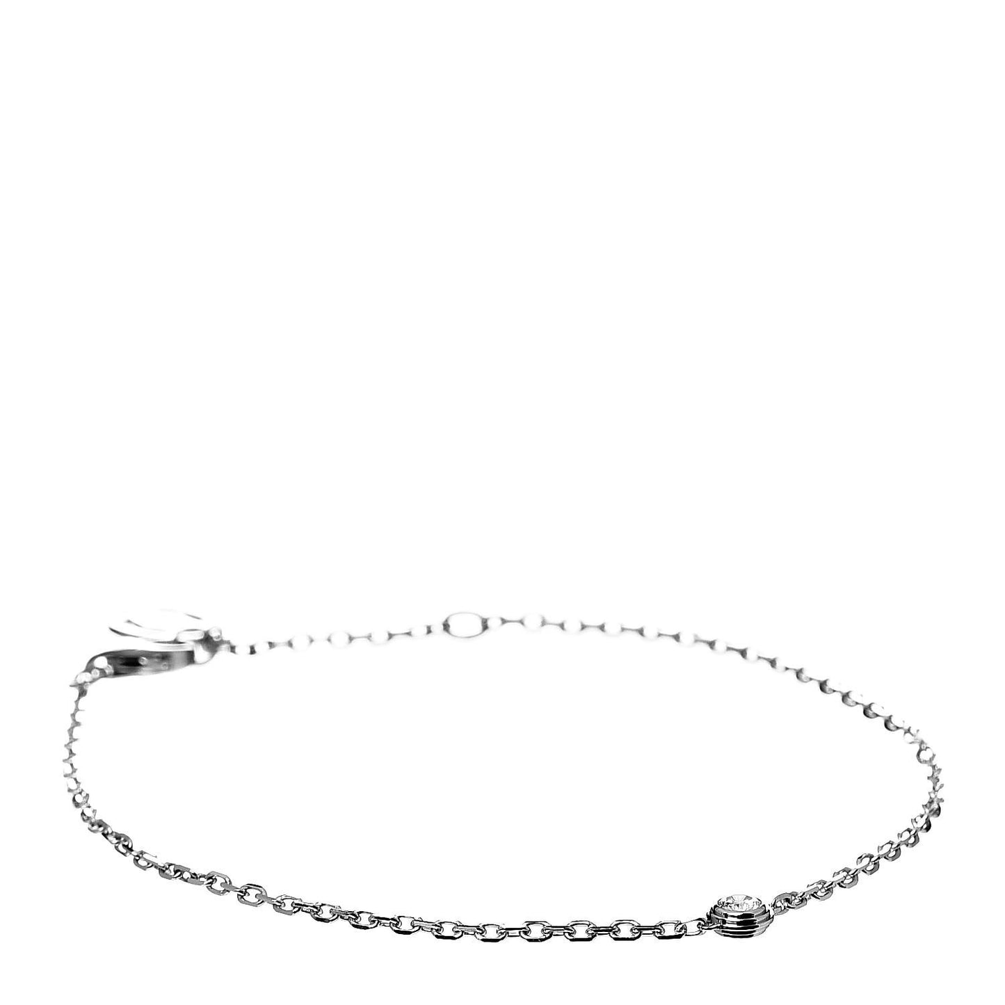 18K White Gold Diamond SM D'Amour Bracelet