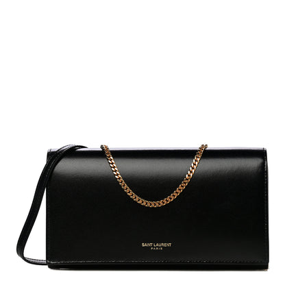 Saint Laurent Smooth Calfskin Mini Paris Bag Black 1 of 13