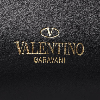 Valentino Garavani Vitello Small Rockstud Double Handle Tote Black 7 of 9
