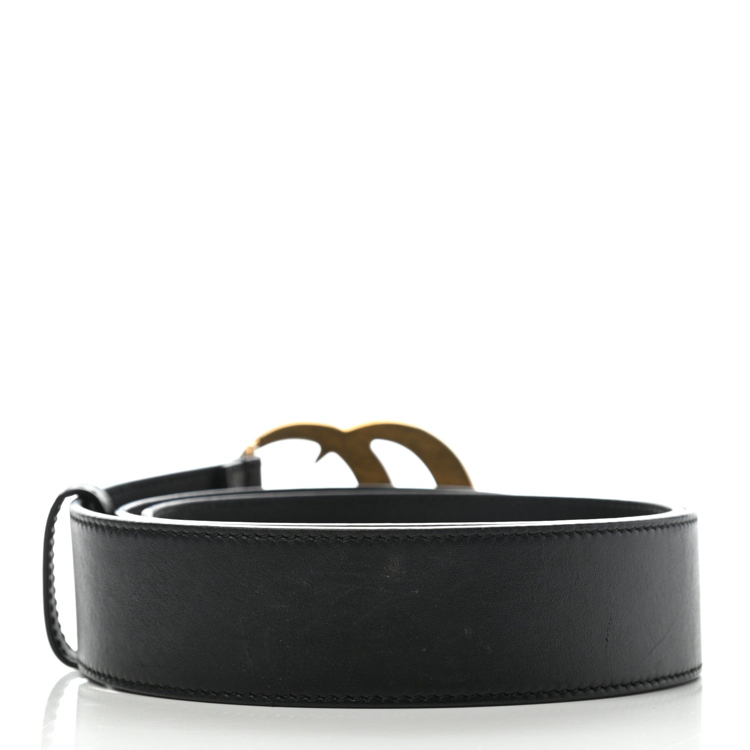 Gucci Calfskin Double G 40mm Belt 85 34 Black 2 of 12