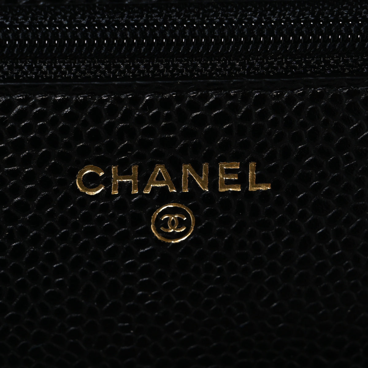 Chanel Caviar Quilted Wallet on Chain WOC Black 6 of 11