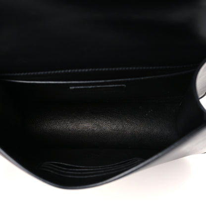 Saint Laurent Smooth Calfskin Small Spontini Saddle Bag Black 5 of 12