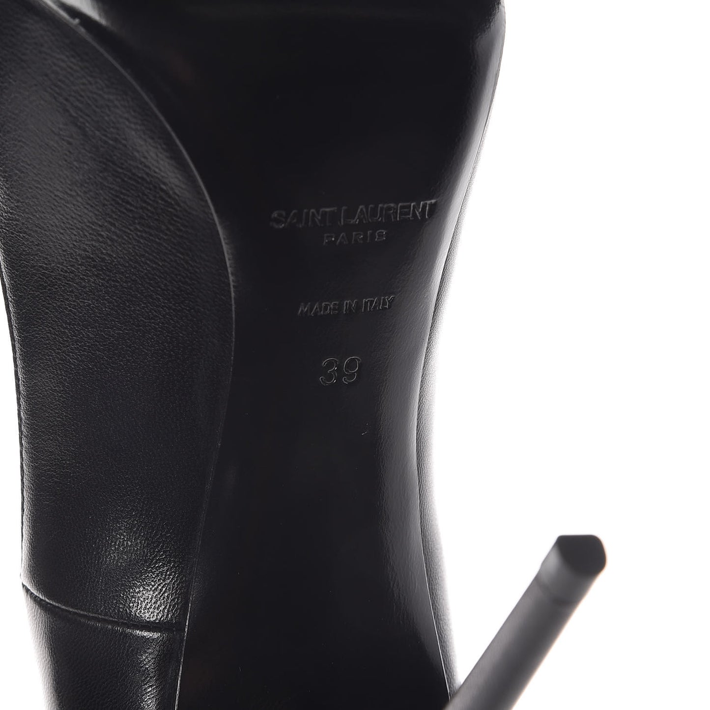 Calfskin Zoe 105 Pumps 39 Black