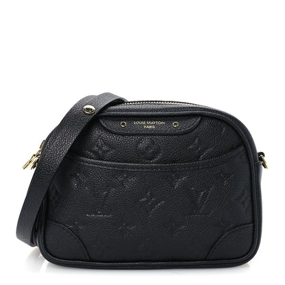 Louis Vuitton Empreinte Monogram Tiny Camera Bag Black 1 of 10
