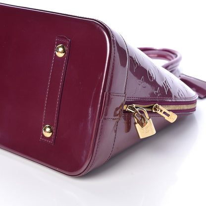 Louis Vuitton Vernis Alma GM Violet 9 of 10