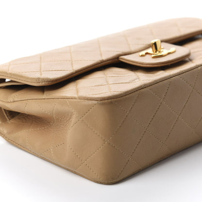 Chanel Lambskin Quilted Small Double Flap Beige 6 of 21