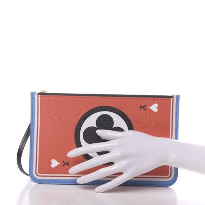 Louis Vuitton Game On Neverfull MM Pochette White 2 of 6
